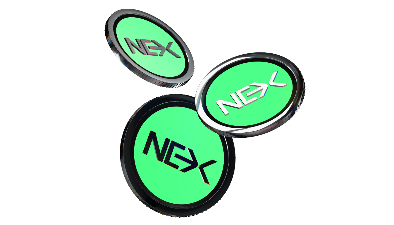 NexChain blockchain network visualization